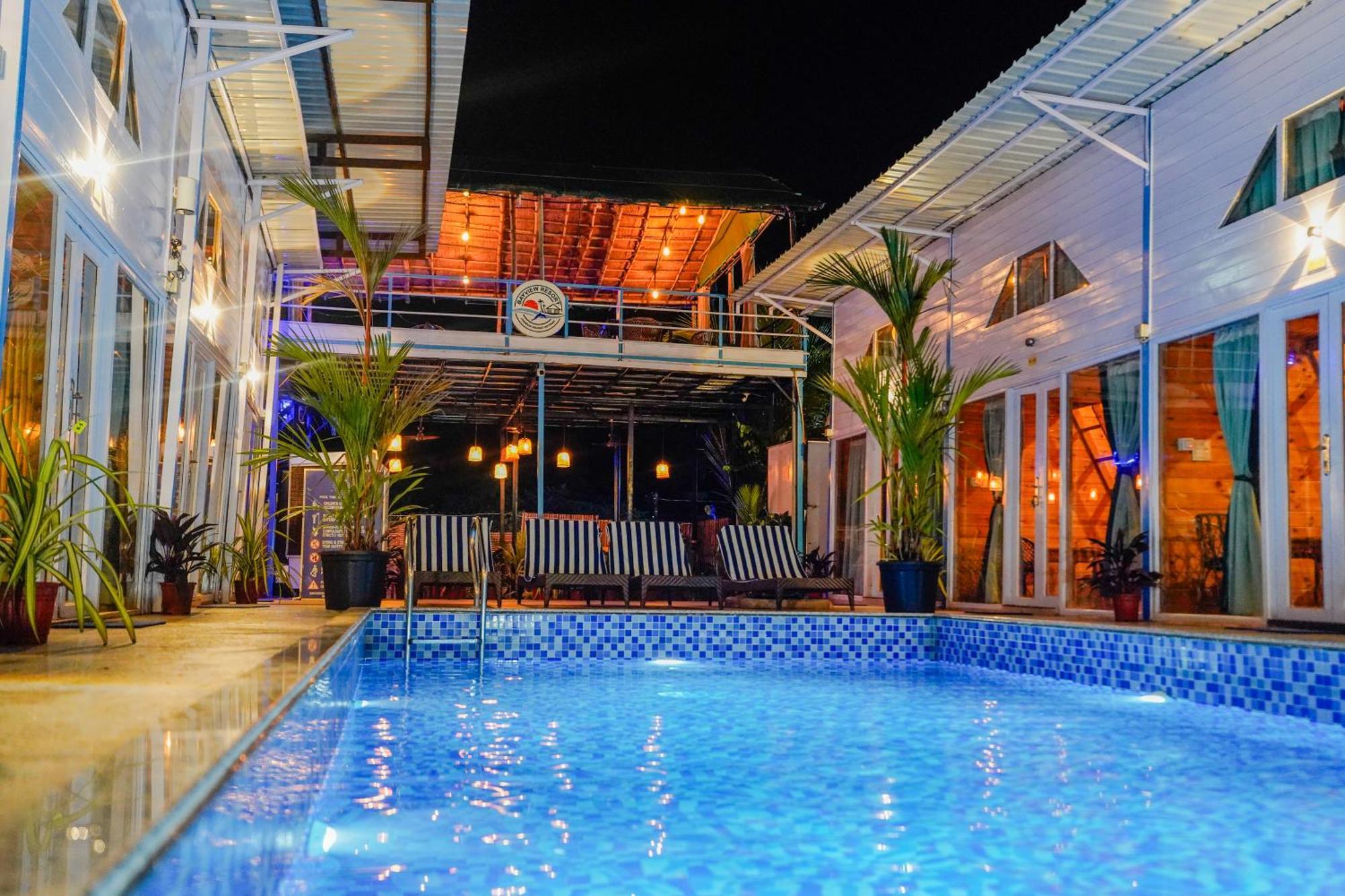 Bayview Cottage Pool อันจูนา ภายนอก รูปภาพ